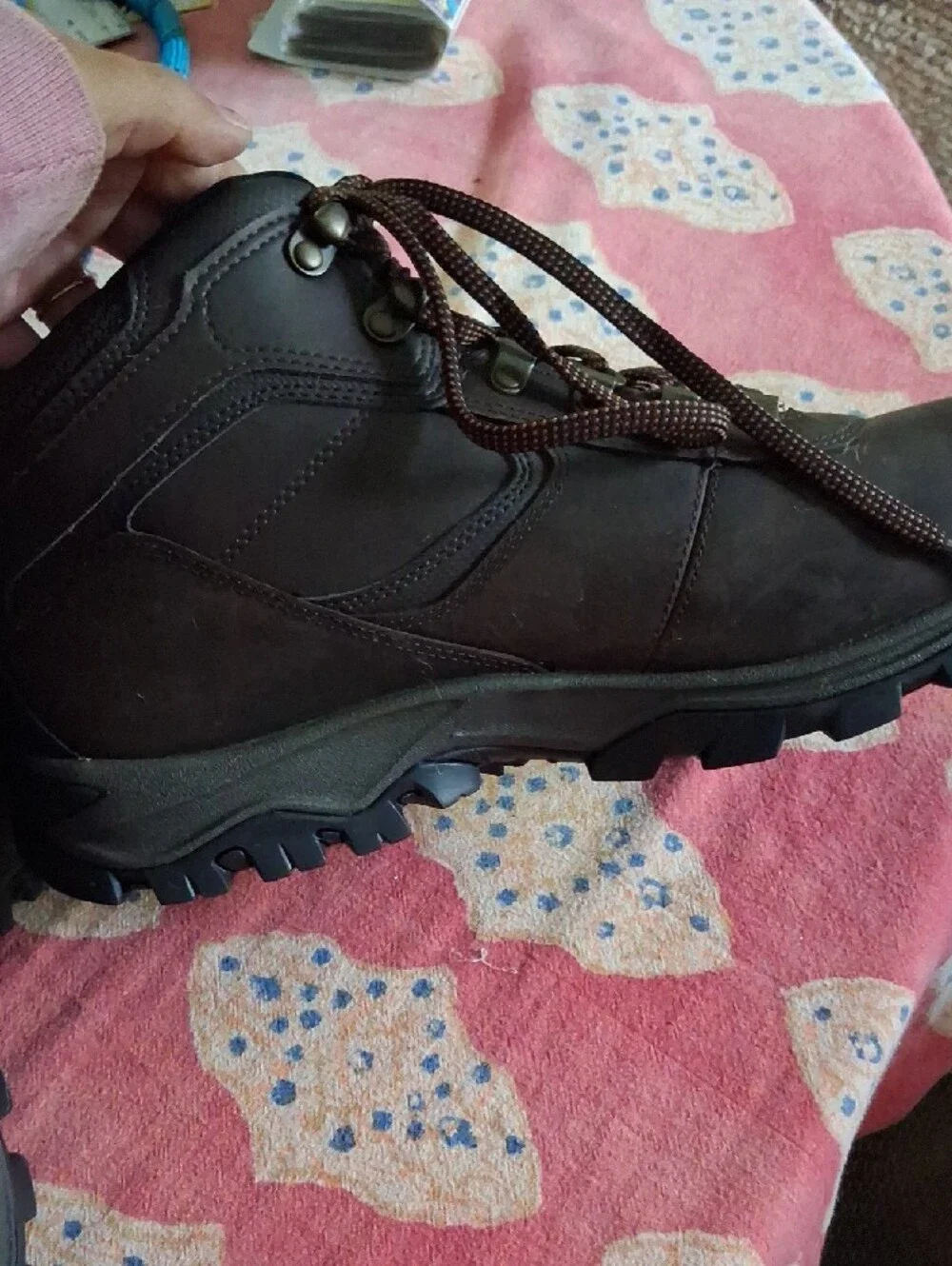 Timberland Dark Brown Waterproof Leather Hiking Boots
